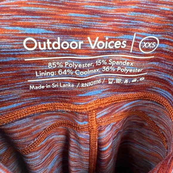 Outdoor Voices Flow 7/8 Leggings in Heatwave Size XXS NWT - Picture 9 of 10